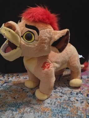 Disney The Lion King Lion Guard Simba Talking Moving Toy Works!